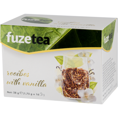 FuzeTea топъл чай ройбос с ванилия 16 бр.